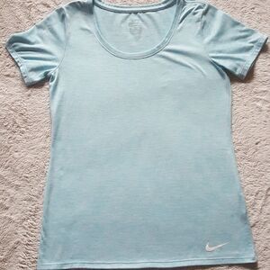 Nike Dri Fit Light Blue Top Size Small
